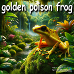 golden poison frog