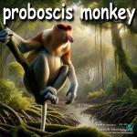 proboscis monkey