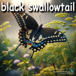 black swallowtail